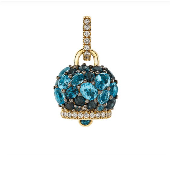 Charm Chantecler Femme Campanelle in Or Diamante 0.29 Ct 44682 - 44682
